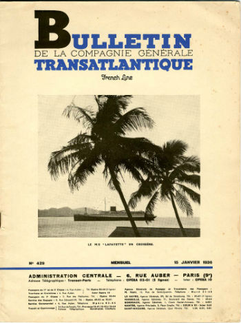 Bulletin C.G.T N429 du 15 Janvier 1936