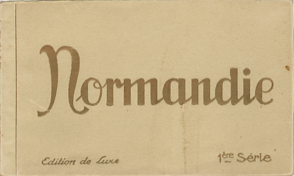 S.S NORMANDIE CARNET CP GLACEES LA CIGOGNE - 1ère SERIE