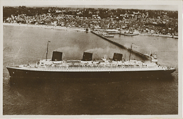 Paquebot Normandie - Carte postale Glacée LA CIGOGNE CIG-5-9.37-R-PSB