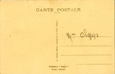 S.S NORMANDIE - Carte postale classique sépia - Editeur ARTAUD-GABY - Réf. 4-1-185