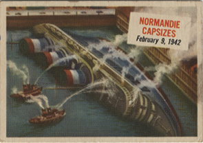 Paquebot Normandie - CARTE AMERICAN 